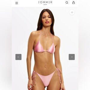 Sommer Swim Pink Bikini Set